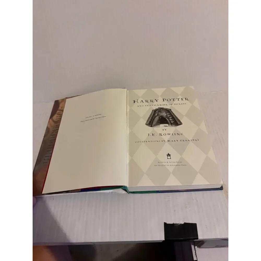 Harry Potter and the Chamber of Secrets Hardcover Book